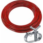Corde de serrage de couverture de piscine, cble de couverture de piscine et kit de treuil, cble rouge ...