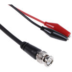 Rs pro - cordon coaxial 16 awg avec connecteur male bnc noir, 1. 2m, ul awm 1015 ( prix pour 1 )