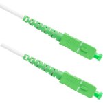 Cordon de raccordement en fibre optique de 20 m lanberg mono sc / apc - sc / apc simplex g657a2 lszh ...
