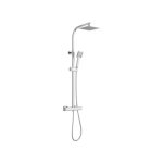 Colonne de douche carr� thermostatique coribi modele conemara