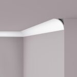 Nmc ? moulure de plafond en polystyr�ne extrud� 100x100mm ? longueur 200cm ? pour �clairages indirects ...