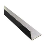 Cornière eco 2ml en alu 8 / 10ème 20x20mm - laquage intérieur - ral9005 - aluhome Cornière eco 2ml en alu 8 / 10ème 20x20mm - laquage intérieur - ral9005 - aluhome