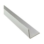Corni�re eco 2ml en alu 8 / 10�me 20x20mm - laquage int�rieur - ral9010 - aluhome