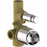 Corps à encastrer pour mitigeurs de douche muraux à 2 voies teorema 03117 chromé Corps à encastrer pour mitigeurs de douche muraux à 2 voies teorema 03117 chromé