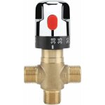 Aougo - corps en laiton valves de dérivation de douche, robinet mélangeur thermostatique g1 / 2 en laiton ... Aougo - corps en laiton valves de dérivation de douche, robinet mélangeur thermostatique g1 / 2 en laiton ...