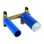 Grohe - corps mitigeur lavabo 2 - tr. mural 1 / 2 pour 2 trou s