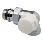 Thermador - robinet thermostatique, corps double querre droite caleffi, 15x21 (1 / 2')