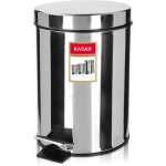 Cosm�tique poubelle � p�dale en inox brillant, poubelle � p�dale, poubelle pratique, poubelle int�rieure ...