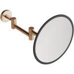 Cosmic - architect sp miroir grossissant miroir maquillage cuivre bross� pvd murale (x5)