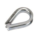 Cosse - coeur zingué 12mm universel wt12 Cosse - coeur zingué 12mm universel wt12