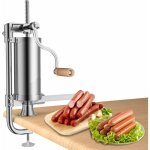 Costway 3l poussoir � saucisse machine � saucisses viande hach�e 4xtubes (� 15 / 19 / 22 / 25 mm) en ...