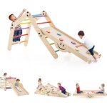 Costway - 5 en 1 Échelle d'escalade montessori enfants avec rampe double face & réglable, jouet d'escalade ... Costway - 5 en 1 Échelle d'escalade montessori enfants avec rampe double face & réglable, jouet d'escalade ...