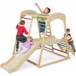 Costway 6 en 1 triangle d'escalade en bois enfants avec toboggan & zone tampon, aire de jeu d?escalade ... Costway 6 en 1 triangle d'escalade en bois enfants avec toboggan & zone tampon, aire de jeu d?escalade ...
