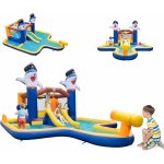 Costway - 7 en 1 château gonflable en forme requin avec toboggan & jeu de boxe, aire de jeux gonflable ... Costway - 7 en 1 château gonflable en forme requin avec toboggan & jeu de boxe, aire de jeux gonflable ...