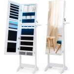 Armoire à bijoux sur pied avec miroir et led 3 couleurs / rangement bijoux verrouillable avec support ... Armoire à bijoux sur pied avec miroir et led 3 couleurs / rangement bijoux verrouillable avec support ...