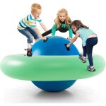 Costway - balle gonflable enfants Ø233cm avec 6 poignées, château gonfable en pvc avec surface Élastique, ... Costway - balle gonflable enfants Ø233cm avec 6 poignées, château gonfable en pvc avec surface Élastique, ...