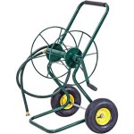 Costway chariot enrouleur de tuyau de jardin avec 2 roues pneumatiques, contenant 61m de tuyau de 1, ...