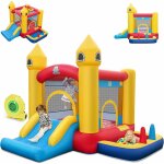 Costway - château gonflable 6 en 1 enfants avec souffleur 480w, maison de saut gonflable en tissu oxford ... Costway - château gonflable 6 en 1 enfants avec souffleur 480w, maison de saut gonflable en tissu oxford ...