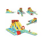 Costway - château gonflable 8 en 1 avec double toboggan aquatique, maison de rebond gonflable avec mur ... Costway - château gonflable 8 en 1 avec double toboggan aquatique, maison de rebond gonflable avec mur ...