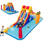 Costway château gonflable en forme boîte avec toboggan aquatique & mur d?escalade, aire de jeux gonflable ... Costway château gonflable en forme boîte avec toboggan aquatique & mur d?escalade, aire de jeux gonflable ...