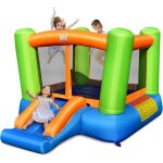 Costway - château gonflable avec trampoline et toboggan / trampoline gonflant extérieur pour enfants, ... Costway - château gonflable avec trampoline et toboggan / trampoline gonflant extérieur pour enfants, ...
