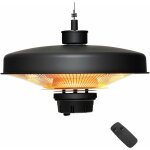 Costway - chauffage Électrique suspendu à infrarouge 2000 w, chauffage radiant de plafond extérieur Étanche ... Costway - chauffage Électrique suspendu à infrarouge 2000 w, chauffage radiant de plafond extérieur Étanche ...
