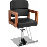 Costway - fauteuil de coiffure hydraulique rotative  360, chaise de salon coiffure avec hauteur rglable ...
