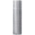 Costway - grillage  poule 7mm en fer galavanis 0, 9x15m grillage pour plantes et animaux argent