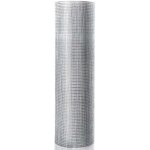 Costway - grillage  poule 7mm en fer galavanis 1, 2x15m grillage pour plantes et animaux argent
