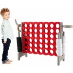 Costway jeux puissance 4 gant pour enfants multifonction 3 en 1 avec cerceau de basket - ball jeu d?anneaux ...