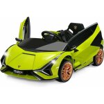 Costway - lamborghini voiture �lectrique 12v enfants avec t�l�commande 2, 4g 2 portes papillons d�marrage ...