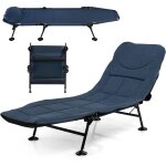 Costway lit de camping pliant avec matelas détachable, chaise longue de camping avec dossier réglable ... Costway lit de camping pliant avec matelas détachable, chaise longue de camping avec dossier réglable ...