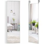Costway ? miroir mural pleine longueur 120 x 37 cm ? cadre en aluminium l�ger ? crochets de suspension ...
