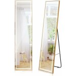 Costway - miroir sur pied rectangulaire avec led, grand miroir mural 37x155 cm, miroir pleine longueur ... Costway - miroir sur pied rectangulaire avec led, grand miroir mural 37x155 cm, miroir pleine longueur ...