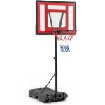 Costway - panier de basket - ball de piscine, support de basket - ball r�glable en hauteur pour enfants ...