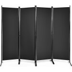 Costway paravent intérieur à 4 panneaux pliable détachables 220x173 cm / cloison de séparation cadre ... Costway paravent intérieur à 4 panneaux pliable détachables 220x173 cm / cloison de séparation cadre ...