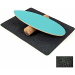 Costway - planche d'équilibre en bois avec rouleau et tapis antidérapant charge 227 kg, balance board ... Costway - planche d'équilibre en bois avec rouleau et tapis antidérapant charge 227 kg, balance board ...