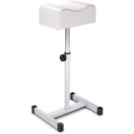 Costway tabouret de p�dicure � hauteur d'assise r�glable 45 - 65 cm, repose - pied p�dicure avec coussin ...