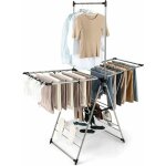 Costway - tendoir linge intérieur, sechoir à linge pliable en alu avec cintre haut et filet de séchage, ... Costway - tendoir linge intérieur, sechoir à linge pliable en alu avec cintre haut et filet de séchage, ...