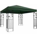 Toile de toit de rechange en polyester pour pavillon tonnelle tente 300 x 300 cm couleur au choix (vert ...