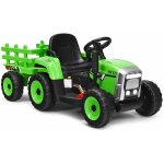 Costway - tracteur � 3 vitesses avec remorque amovible