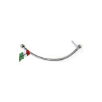 Flexible r. tuyau de gaz en acier inoxydable ff / gauche 50 cm x unit de commande de bouteille fabrique ...