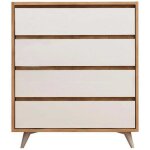 Cotecosy - commode en agglom�r� 4 tiroirs suvera