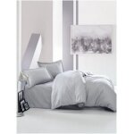 Cotecosy - parure de lit - 129ctn63609 - 1 housse de couette 220 x 240 cm + 2 taies d'oreiller 60 x 60 ...