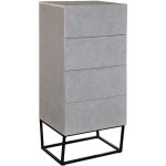 Semainier logam 4 tiroirs marbre Semainier logam 4 tiroirs marbre