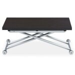 Cotecosy - table basse relevable carrera bois wenge Cotecosy - table basse relevable carrera bois wenge
