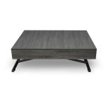 Table basse relevable sundance bois vintage Table basse relevable sundance bois vintage