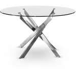 Table croisade chrome