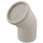 Coude 45� chemilux condensation d80 pptl + joint peroxyde ubbink 222954