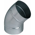 Coude à 45° galva pour vmc Ø200 Coude à 45° galva pour vmc Ø200